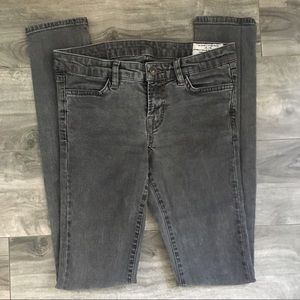 All Saints gray skinny jeans 27